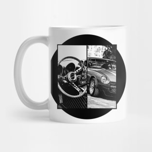 NISSAN DATSUN 280Z FAIRLADY Black 'N White 5 Mug